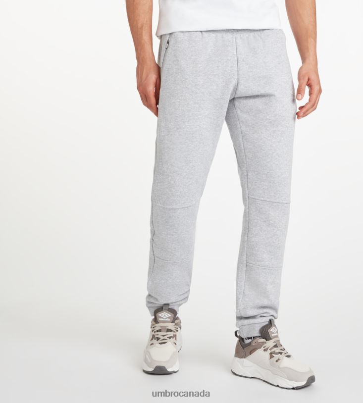 Grey Marl/White Clothing Club Leisure Jogpant Men Umbro 262Z8170