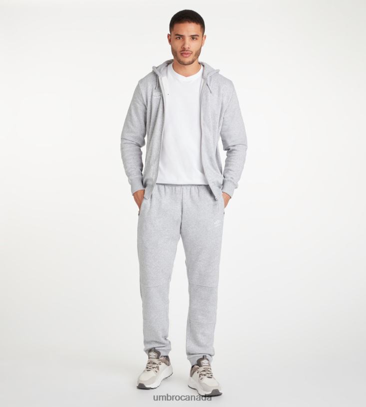 Grey Marl/White Clothing Club Leisure Jogpant Men Umbro 262Z8170