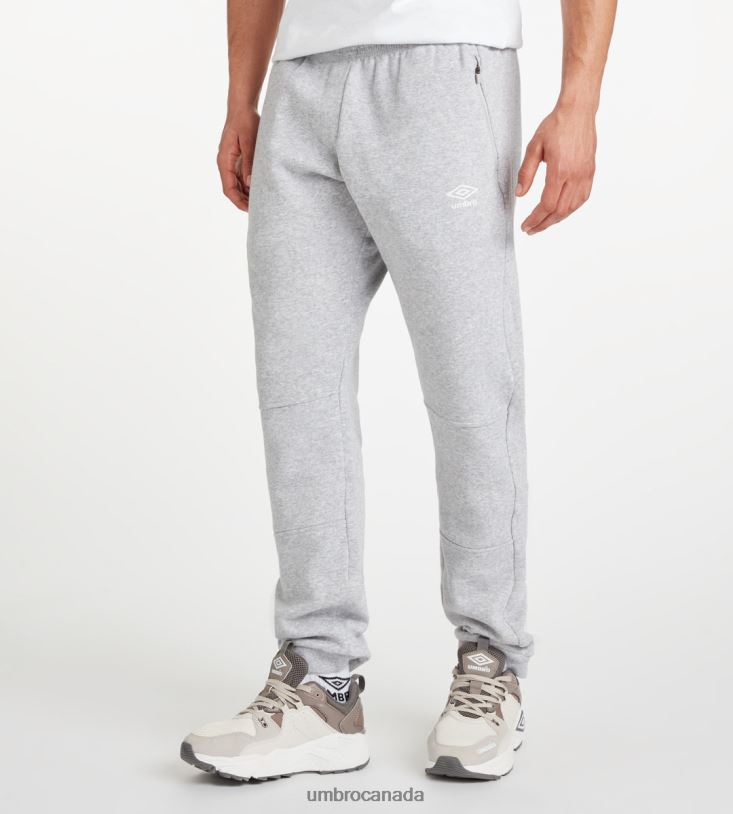 Grey Marl/White Clothing Club Leisure Jogpant Men Umbro 262Z8170