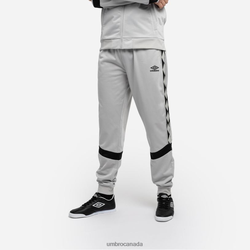 Lunar Rock/Black Clothing Diamond Taped Tricot Pant Men Umbro 262Z8179