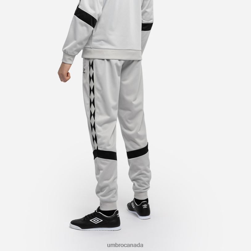 Lunar Rock/Black Clothing Diamond Taped Tricot Pant Men Umbro 262Z8179