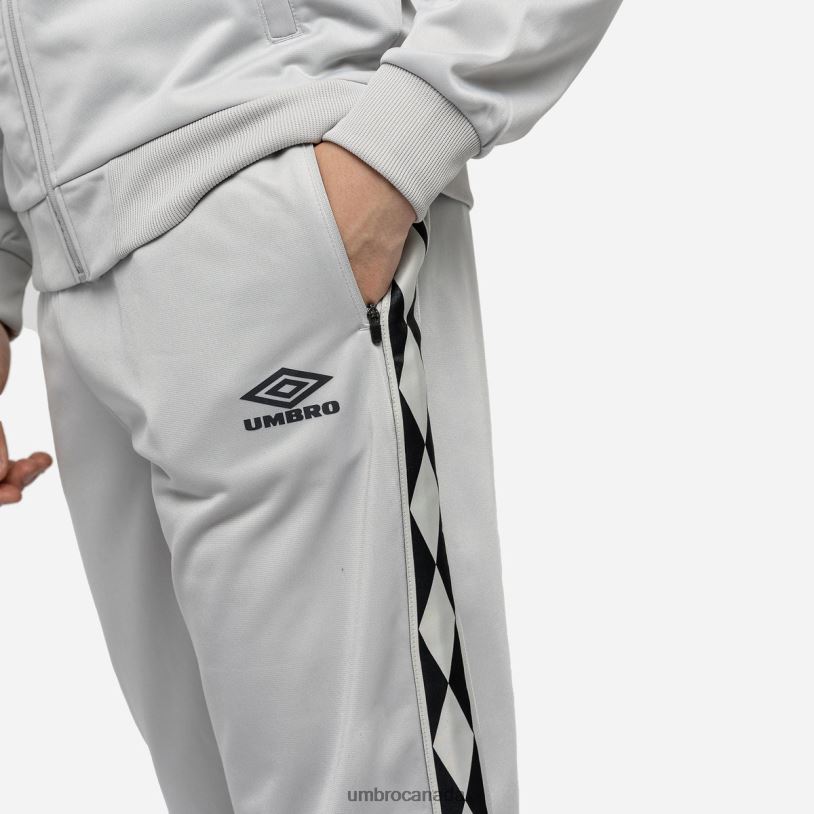 Lunar Rock/Black Clothing Diamond Taped Tricot Pant Men Umbro 262Z8179