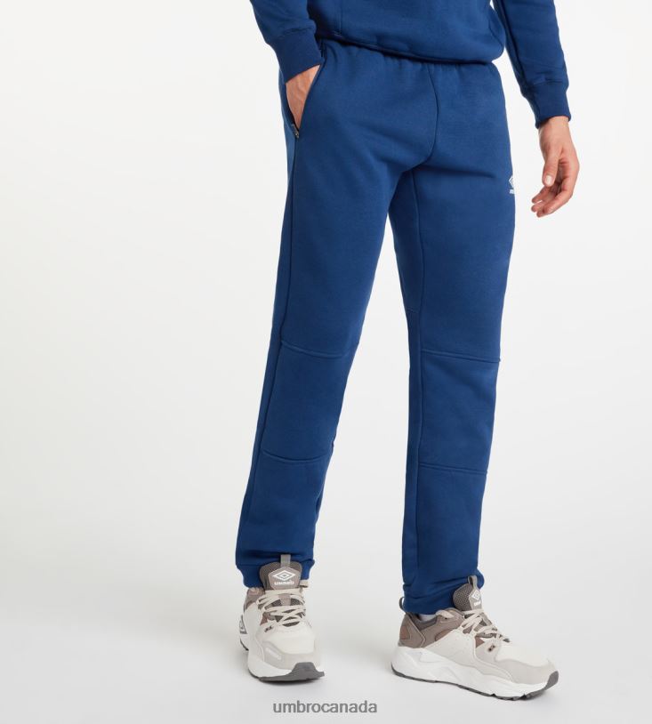 TW Navy/White Clothing Club Leisure Jogpant Men Umbro 262Z8168