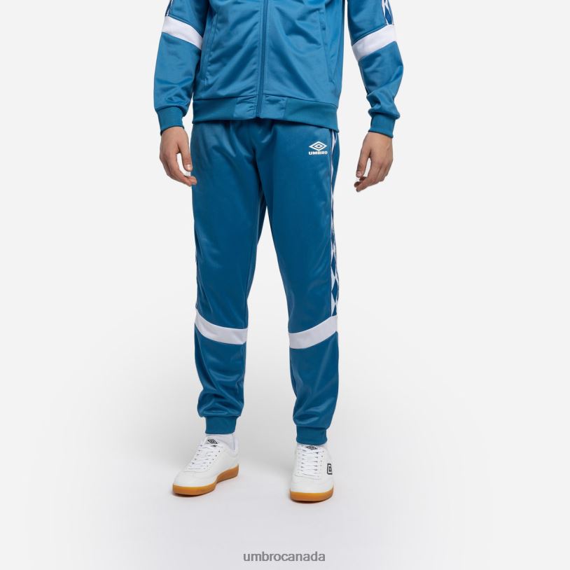 Vallarta Blue/White Clothing Diamond Taped Tricot Pant Men Umbro 262Z8180