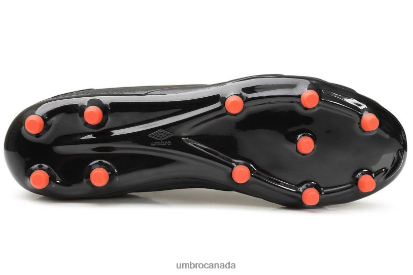 Black/Cherry Tomato Footwear Tocco Club FG Men Umbro 262Z8304