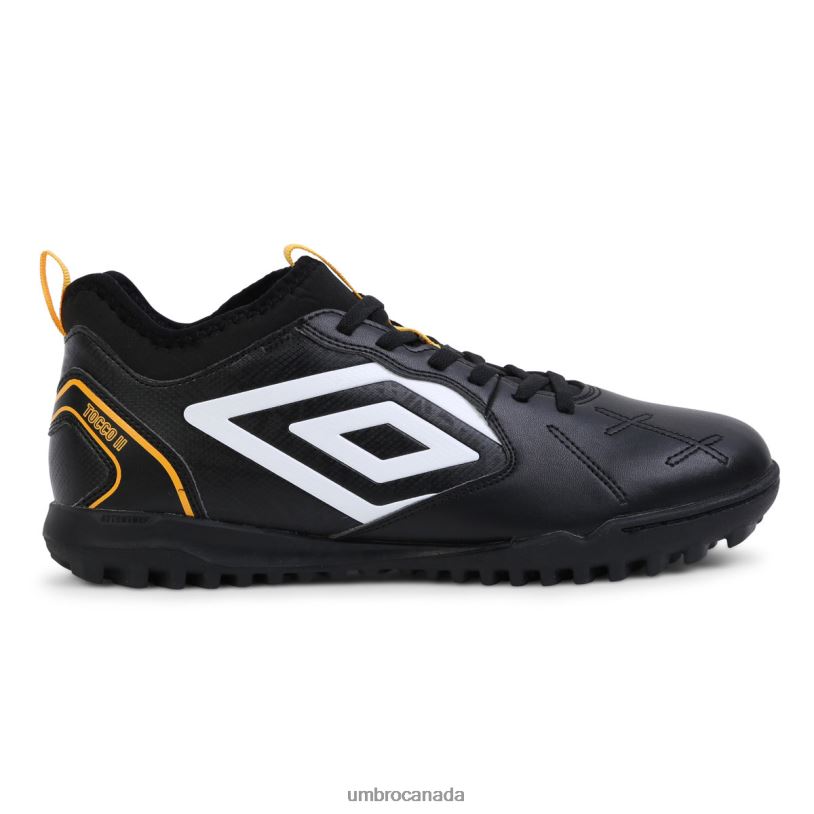 Black/White/Saffron Footwear Tocco 2 Club TF Men Umbro 262Z8303