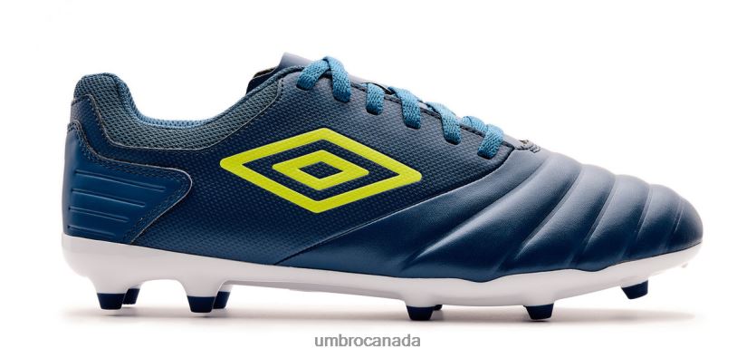 Blue Sapphire/Lime Punch/White Footwear Tocco Club FG Men Umbro 262Z8306