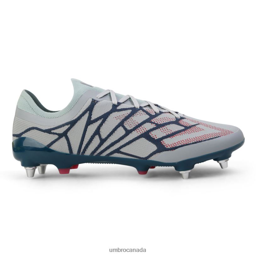 Plain Air/Geranium/Blue Coral/Eggshell Footwear Velocita Alchemist Pro SG Men Umbro 262Z8291