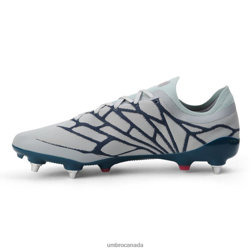 Plain Air/Geranium/Blue Coral/Eggshell Footwear Velocita Alchemist Pro SG Men Umbro 262Z8291