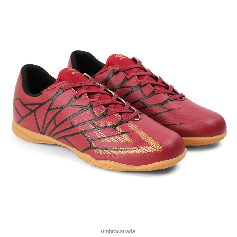 Rhubarb/Amber Gold/Black Footwear Velocita Alchemist Club Ic Men Umbro 262Z8294