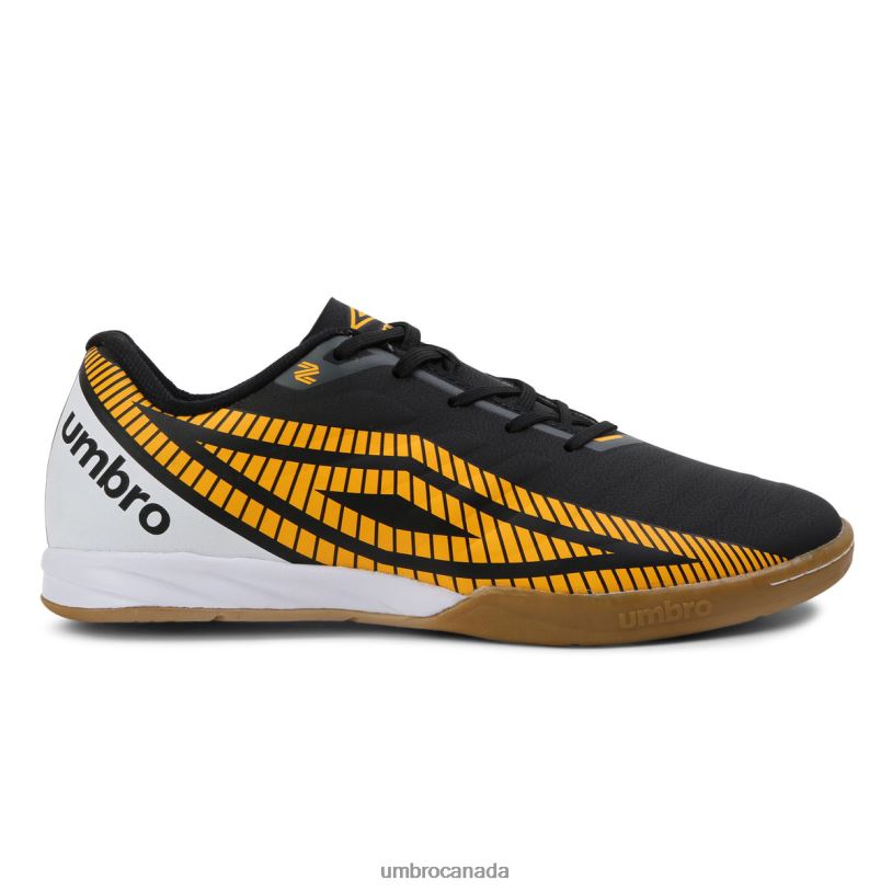 Black/White/Saffron Footwear Sala BRZ Liga Men Umbro 262Z8311
