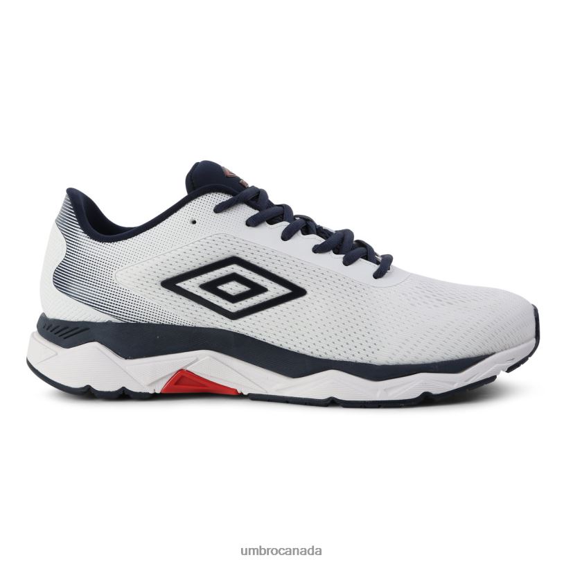 White/Vermillion/Dark Navy Footwear Impulsa Ii Men Umbro 262Z8329