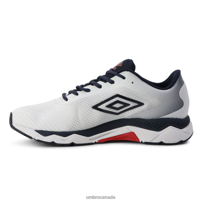 White/Vermillion/Dark Navy Footwear Impulsa Ii Men Umbro 262Z8329