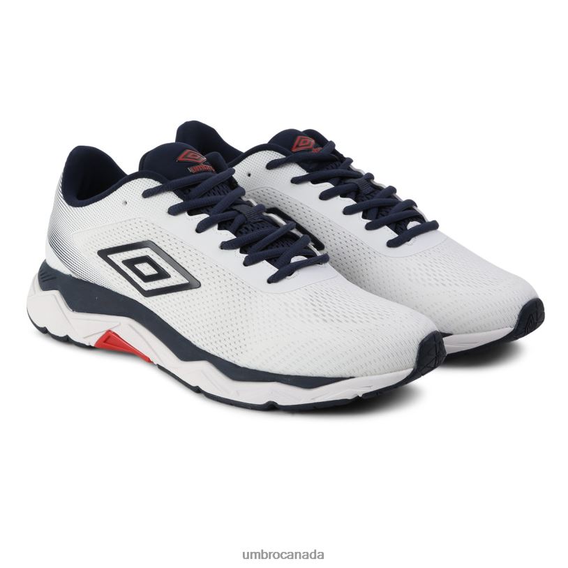 White/Vermillion/Dark Navy Footwear Impulsa Ii Men Umbro 262Z8329