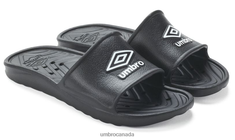 Black/White Footwear TT Shower Slides Men Umbro 262Z8337