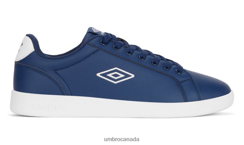 Navy/White Footwear Classic Cup Perf Trainers Men Umbro 262Z8314
