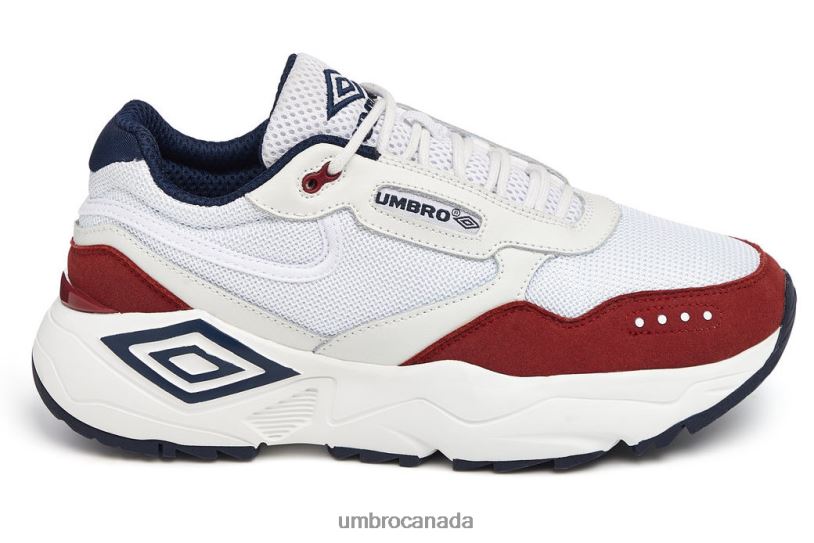 White/Dark Navy/Merlot Footwear Phoenix Sneaker Men Umbro 262Z8328