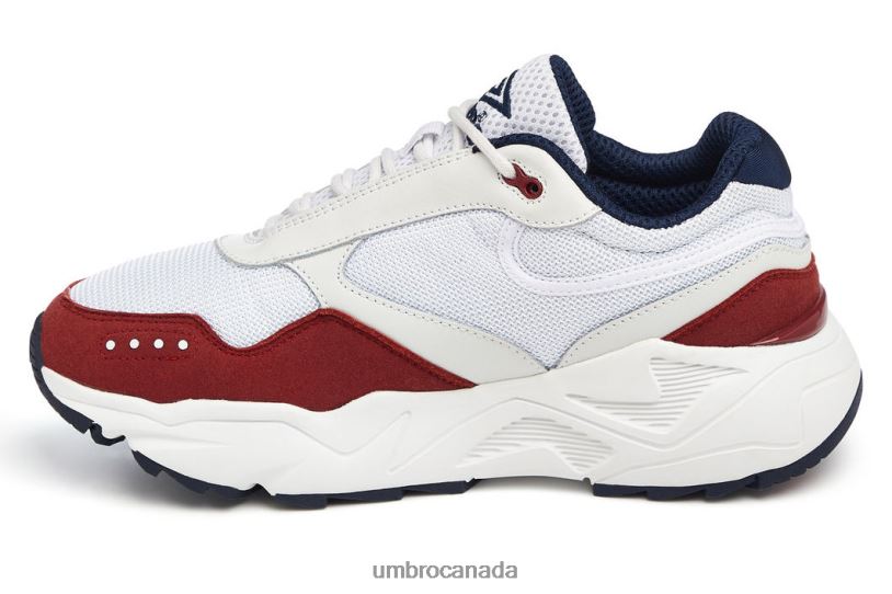 White/Dark Navy/Merlot Footwear Phoenix Sneaker Men Umbro 262Z8328