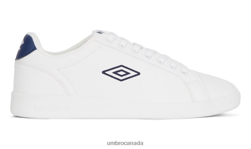 White/Navy Footwear Classic Cup Perf Trainers Men Umbro 262Z8317