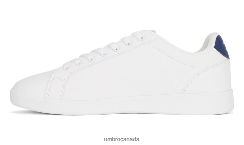 White/Navy Footwear Classic Cup Perf Trainers Men Umbro 262Z8317