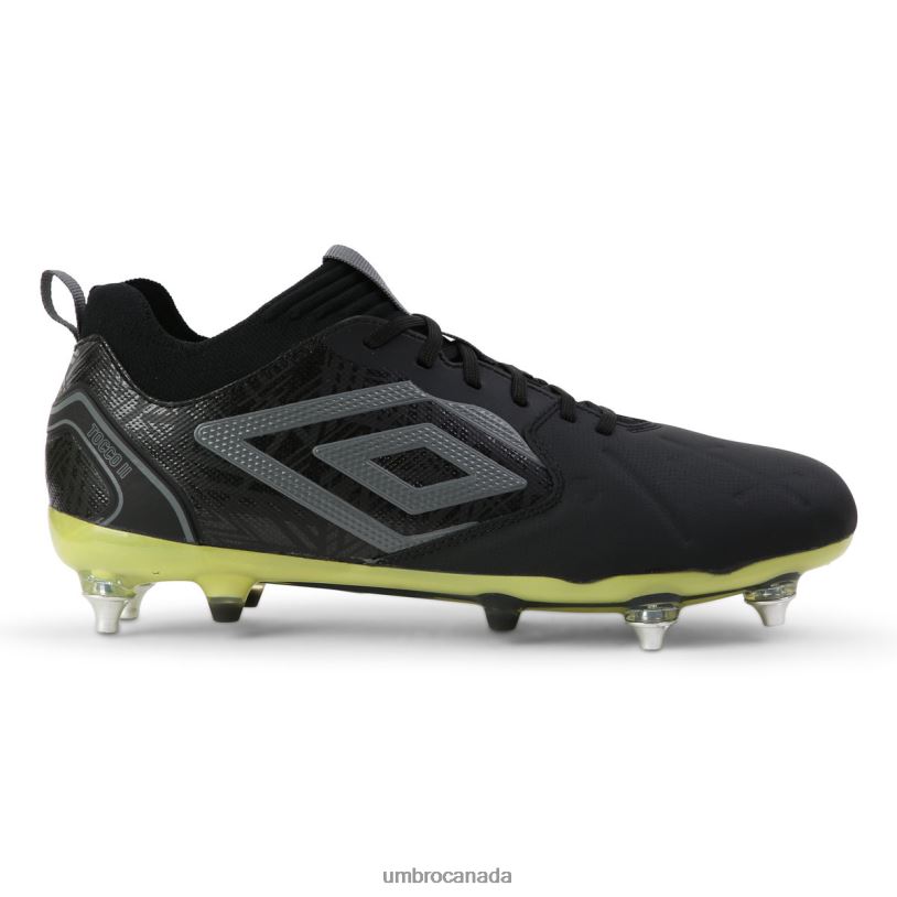 Black/Quite Shade/Limeade Footwear Tocco 2 Pro SG Unisex Umbro 262Z8577