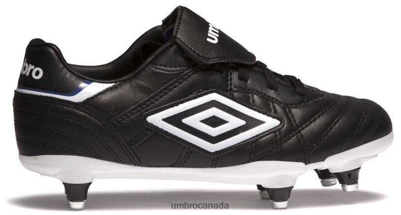 Black/White/Blue Footwear Speciali Eternal Premier SG Junior Unisex Umbro 262Z8586