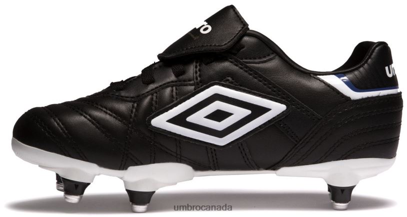 Black/White/Blue Footwear Speciali Eternal Premier SG Junior Unisex Umbro 262Z8586