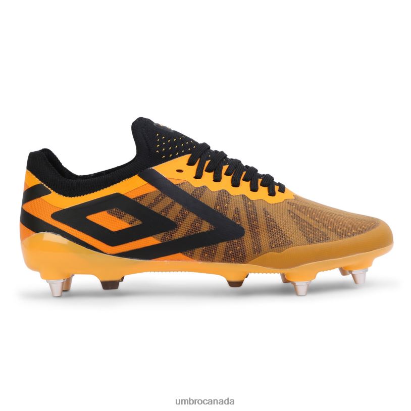Saffron/Black Footwear Velocita 6 Pro SG Unisex Umbro 262Z8583