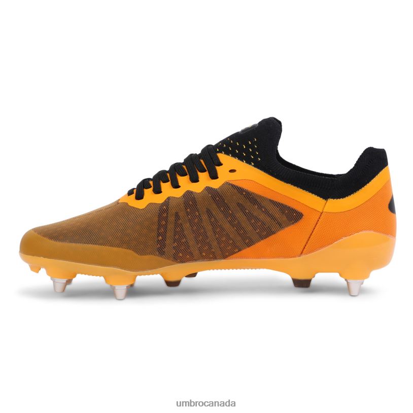 Saffron/Black Footwear Velocita 6 Pro SG Unisex Umbro 262Z8583