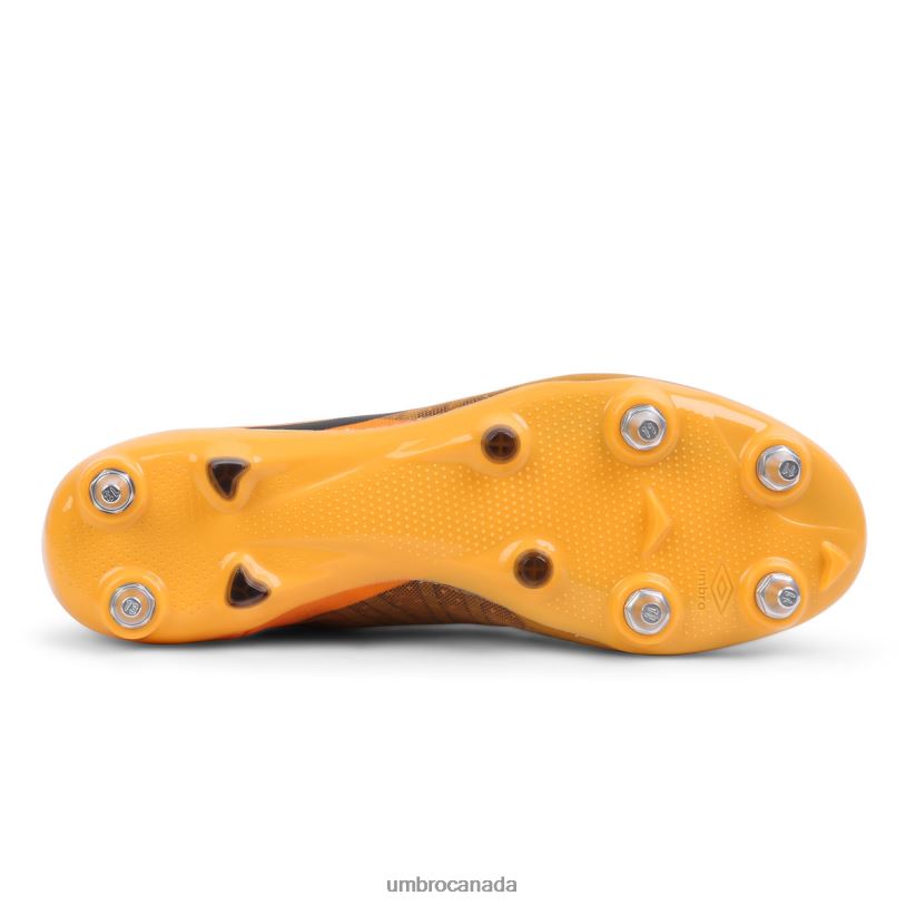 Saffron/Black Footwear Velocita 6 Pro SG Unisex Umbro 262Z8583
