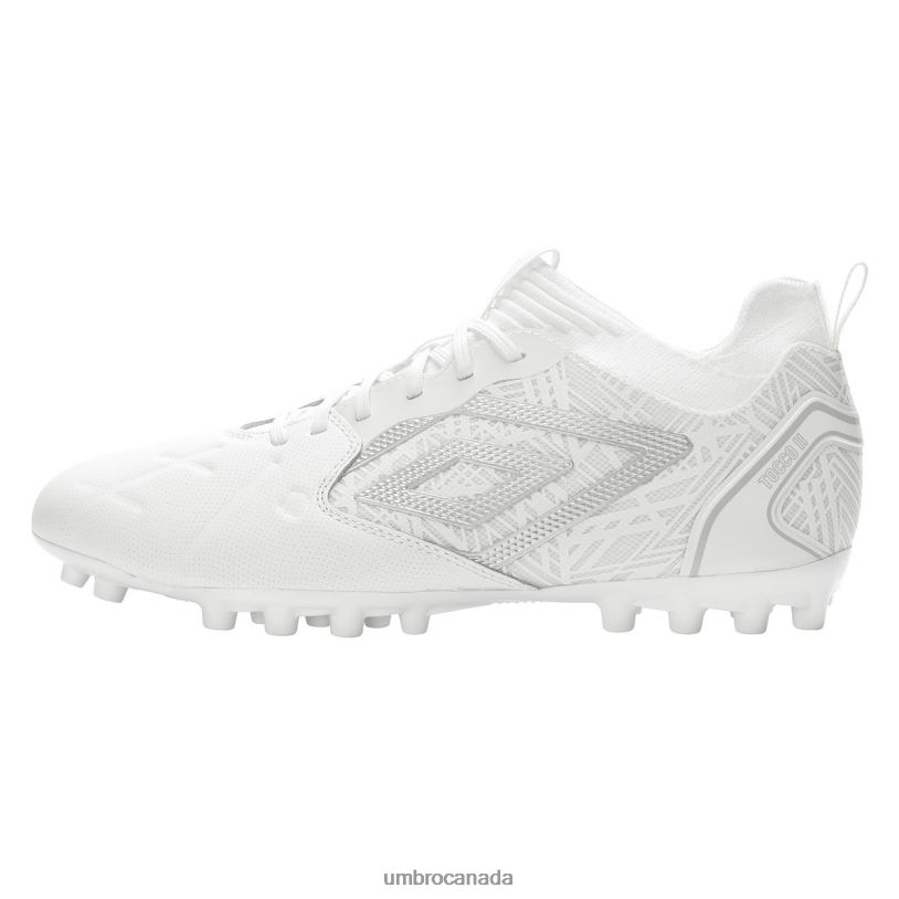 White/Metallic Chrome Footwear Tocco 2 Pro Ag Unisex Umbro 262Z8578
