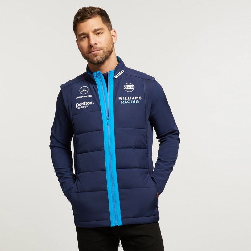 Peacoat/Diva Blue Sports Williams Racing '23 Gilet Unisex Umbro 262Z8380
