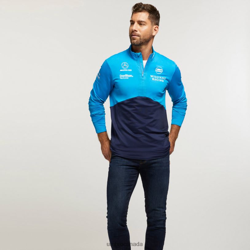Peacoat/Diva Blue Sports Williams Racing \'23 Mid Layer Top Unisex Umbro 262Z8373