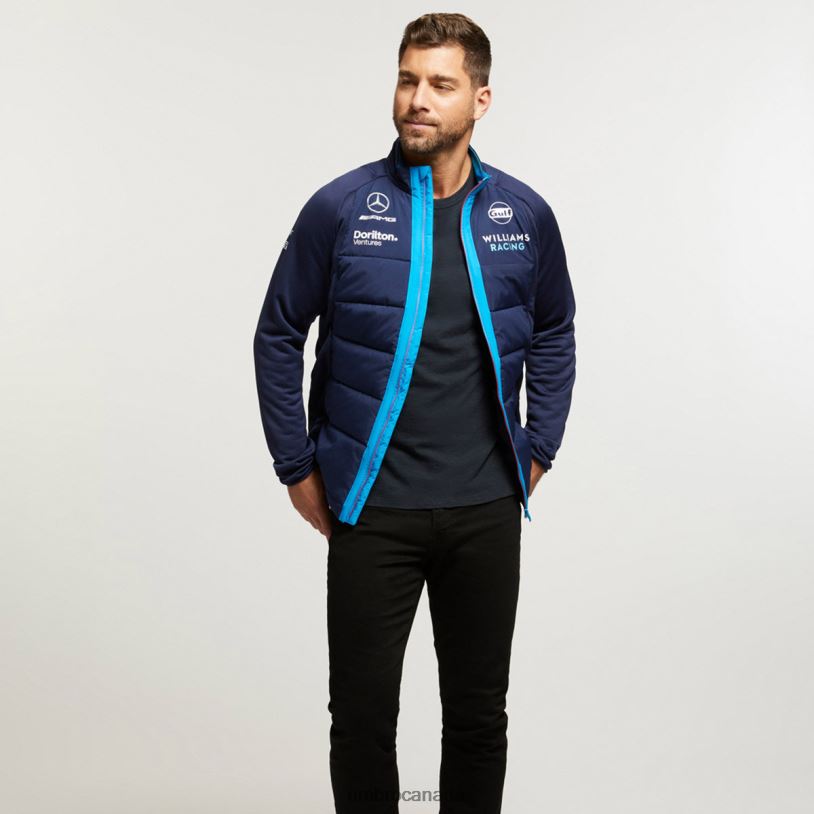 Peacoat/Diva Blue Sports Williams Racing \'23 Thermal Jacket Unisex Umbro 262Z8376