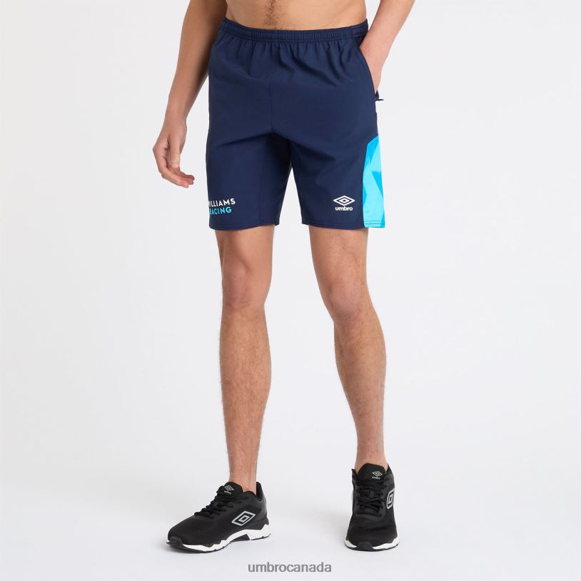 Peacoat/Diva Blue Sports Williams Racing '23 Woven Short Unisex Umbro 262Z8369