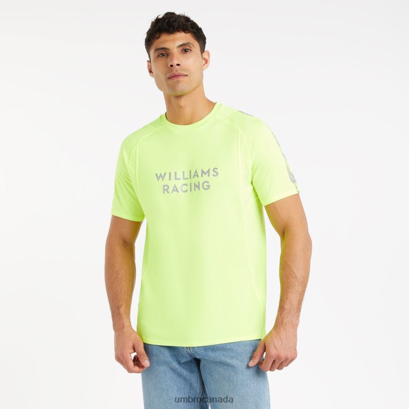 Safety Yellow Sports Williams Racing '23 Hazard Jersey Unisex Umbro 262Z8381