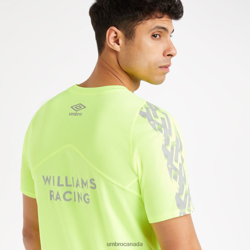Safety Yellow Sports Williams Racing \'23 Hazard Jersey Unisex Umbro 262Z8381