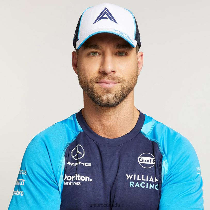 White/Peacoat Sports Williams Alex Albon Driver Cap Unisex Umbro 262Z8374