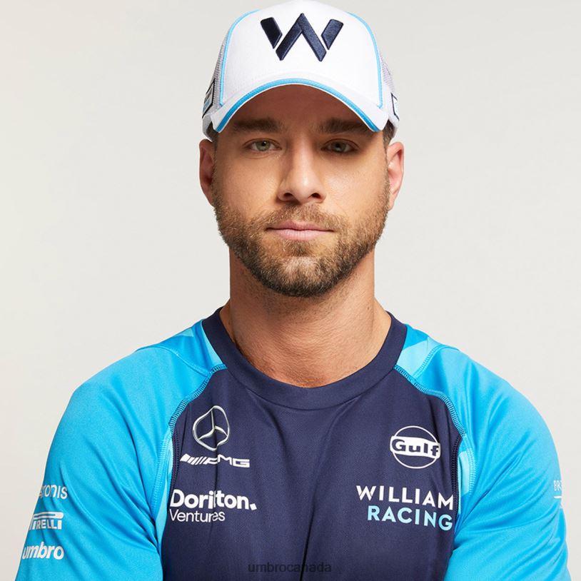 White Sports Williams Team Cap Unisex Umbro 262Z8378