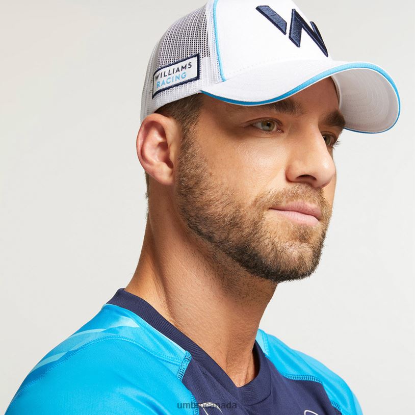 White Sports Williams Team Cap Unisex Umbro 262Z8378