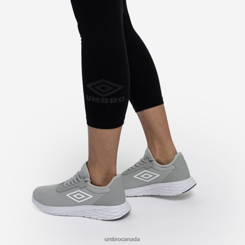 Black Clothing Diamond Style 3/4 Leggings Women Umbro 262Z8480