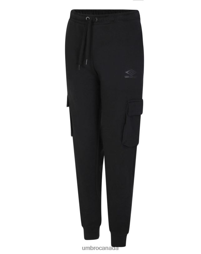 Black Clothing Diamond Utility Pocket Jog Pant Women Umbro 262Z8474