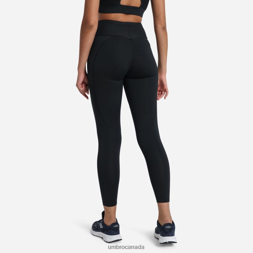 Black Clothing Pro Training 7/8 Leggings Women Umbro 262Z8463