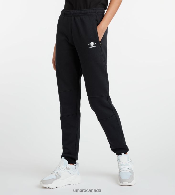Black/White Clothing Club Leisure Jogpant Women Umbro 262Z8465