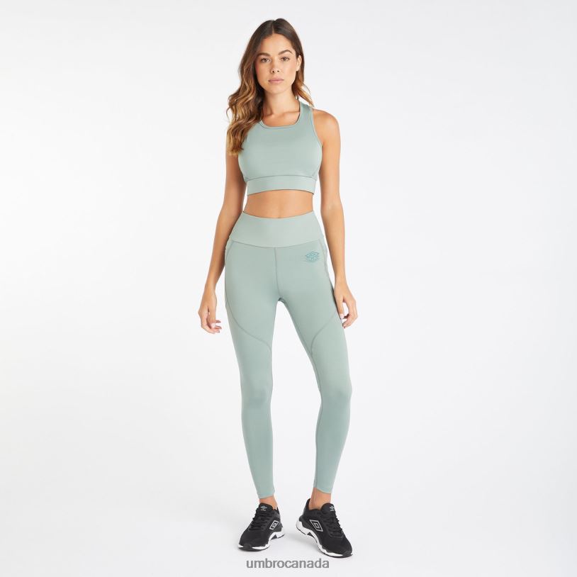 Chinois Green Clothing Pro Training 7/8 Leggings Women Umbro 262Z8464