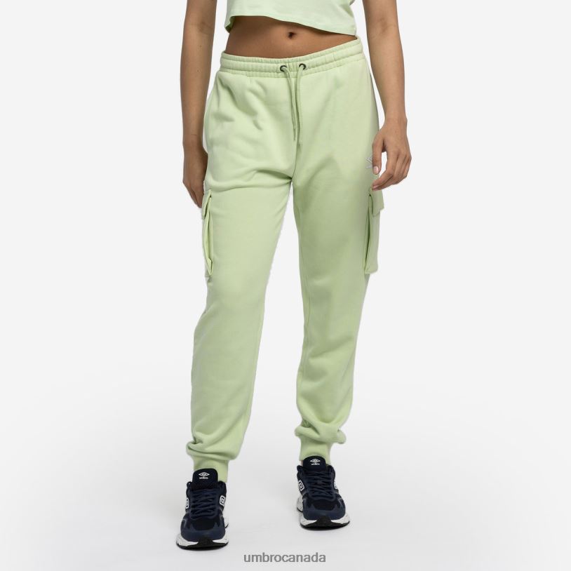 Seafoam/White Clothing Diamond Utility Pocket Jog Pant Women Umbro 262Z8476