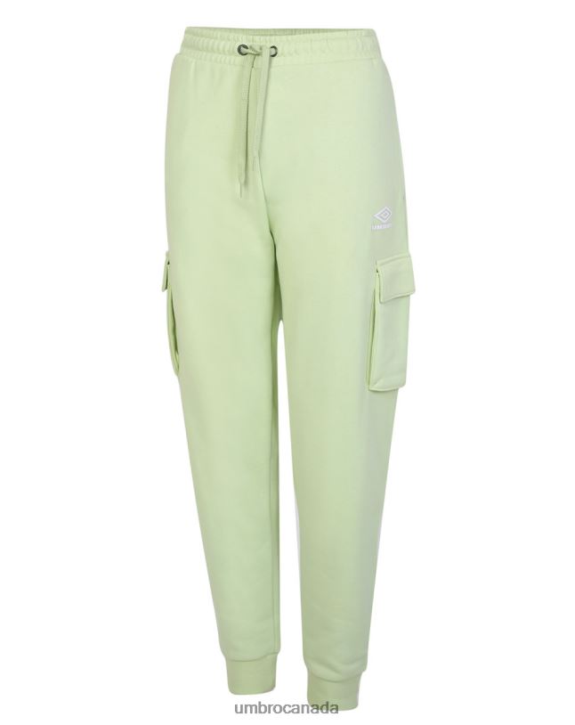 Seafoam/White Clothing Diamond Utility Pocket Jog Pant Women Umbro 262Z8476