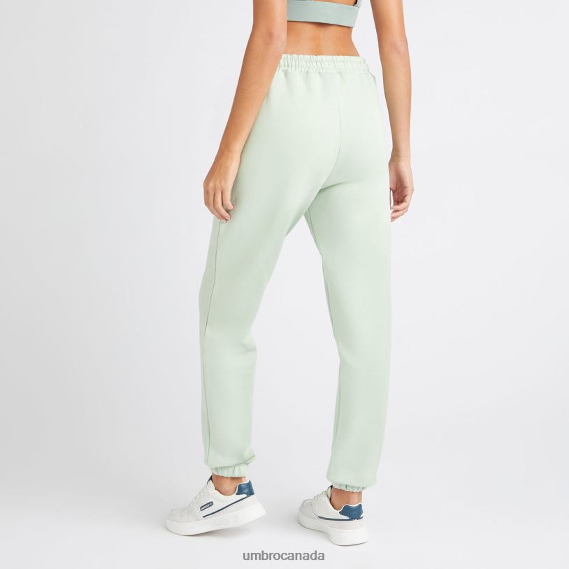 Subtle Green/White Clothing Core Sweatpants Women Umbro 262Z8456