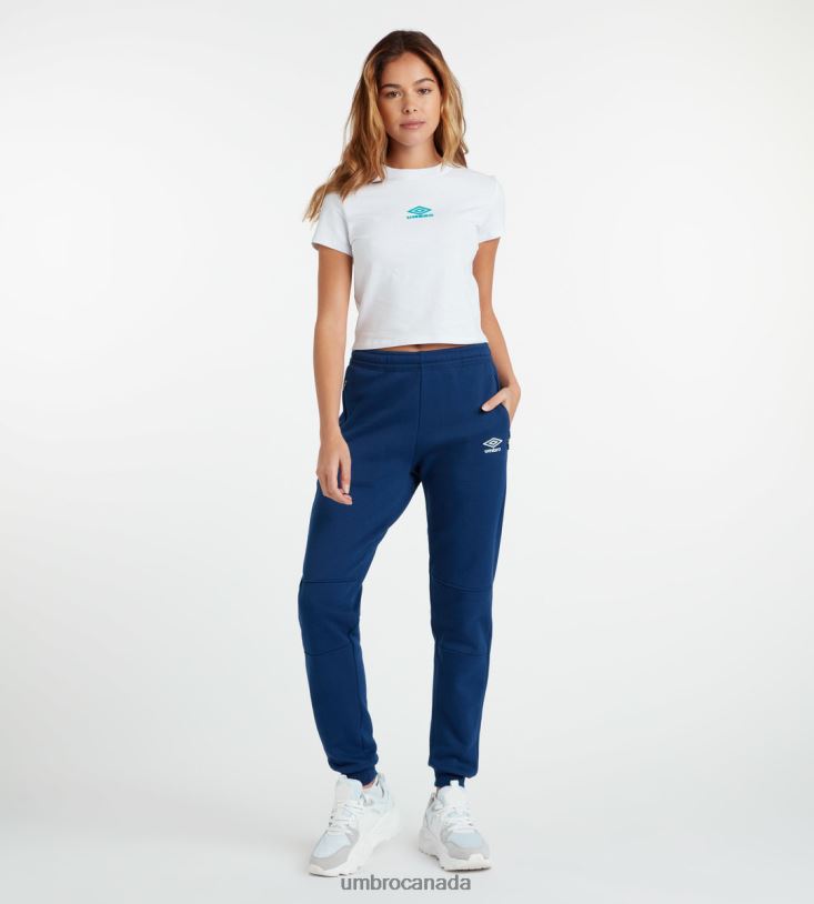 TW Navy/White Clothing Club Leisure Jogpant Women Umbro 262Z8467