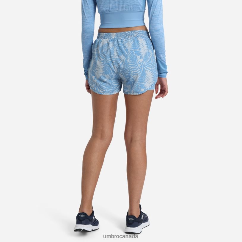 Allure/Silver Gray Clothing Pro Training Printed Hybrid Short Women Umbro 262Z8494